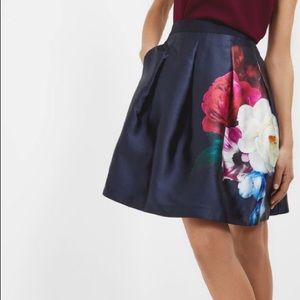 Ted baker blushing bouquet skirt